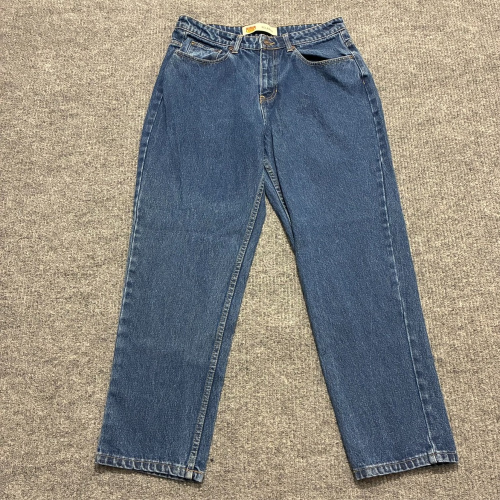 Route‎ 66 Womens Jeans Size 14S Blue Denim Cotton Relaxed Fit High Rise